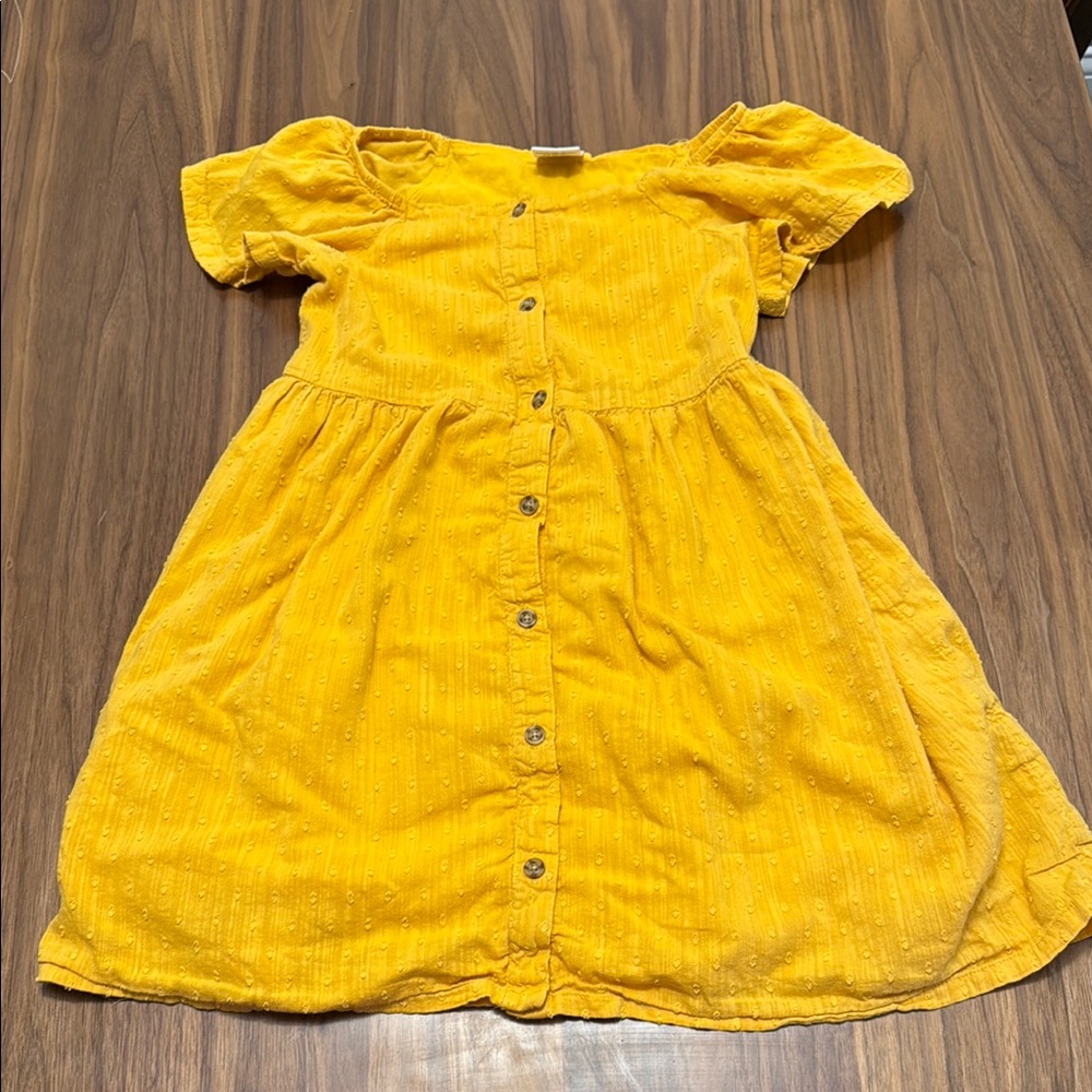 Jumping Beans Sunny Yellow Kids Dress